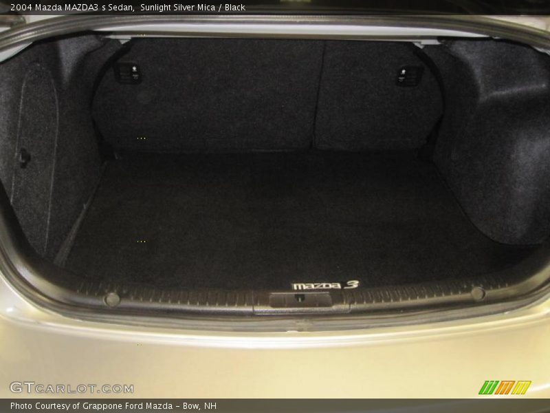 Sunlight Silver Mica / Black 2004 Mazda MAZDA3 s Sedan