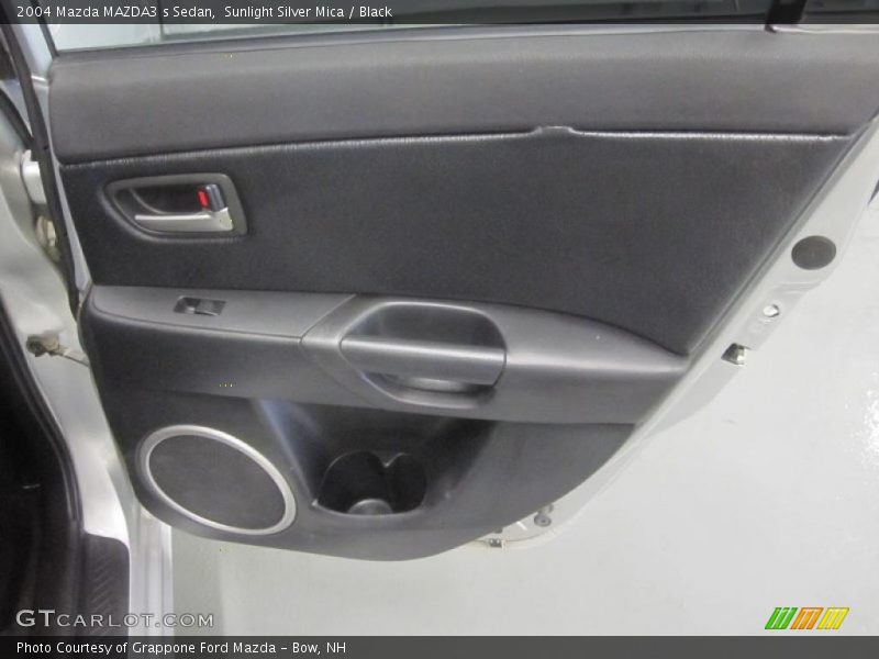 Sunlight Silver Mica / Black 2004 Mazda MAZDA3 s Sedan