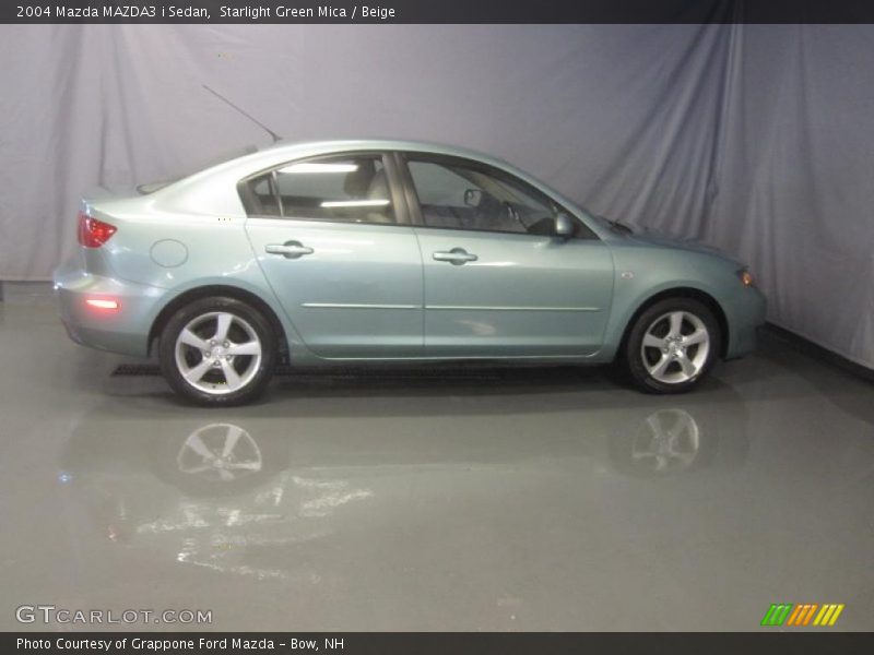 Starlight Green Mica / Beige 2004 Mazda MAZDA3 i Sedan
