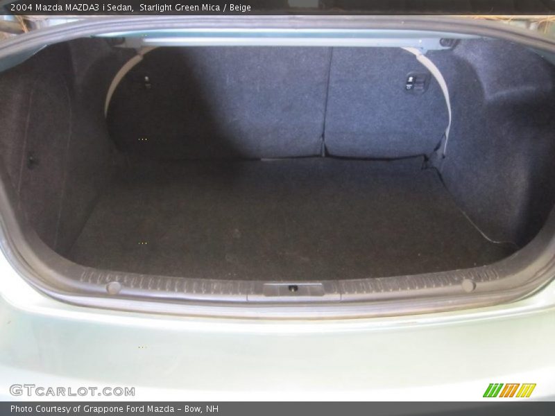 Starlight Green Mica / Beige 2004 Mazda MAZDA3 i Sedan