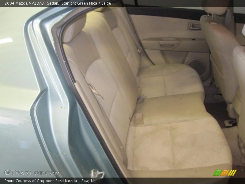 Starlight Green Mica / Beige 2004 Mazda MAZDA3 i Sedan