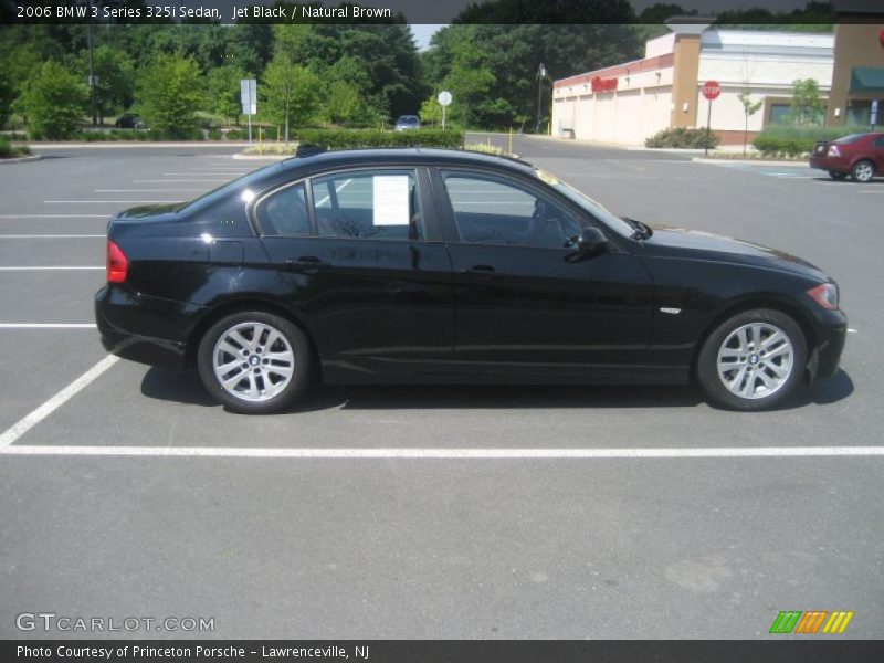 Jet Black / Natural Brown 2006 BMW 3 Series 325i Sedan