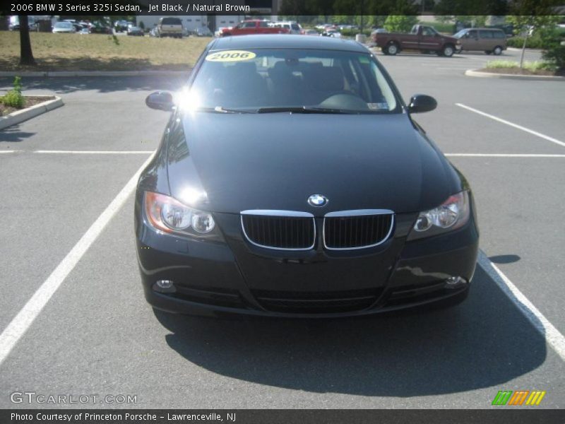 Jet Black / Natural Brown 2006 BMW 3 Series 325i Sedan