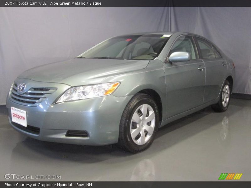 Aloe Green Metallic / Bisque 2007 Toyota Camry LE