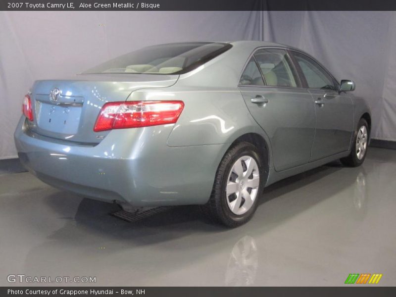 Aloe Green Metallic / Bisque 2007 Toyota Camry LE