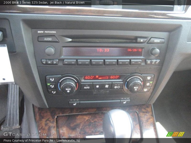 Jet Black / Natural Brown 2006 BMW 3 Series 325i Sedan