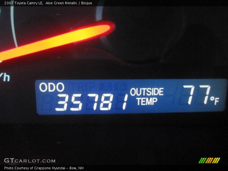 Aloe Green Metallic / Bisque 2007 Toyota Camry LE