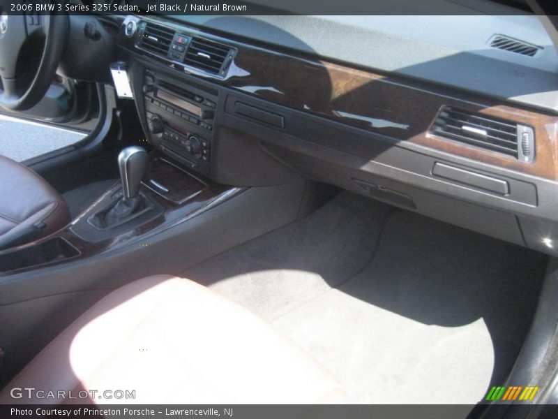Jet Black / Natural Brown 2006 BMW 3 Series 325i Sedan