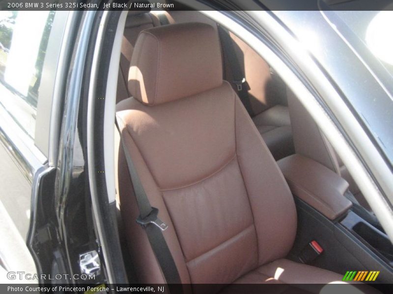 Jet Black / Natural Brown 2006 BMW 3 Series 325i Sedan