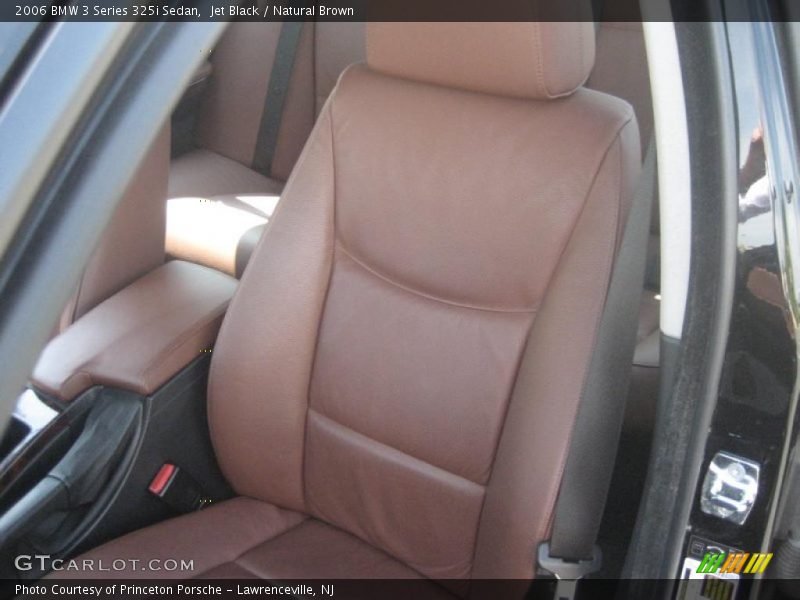 Jet Black / Natural Brown 2006 BMW 3 Series 325i Sedan