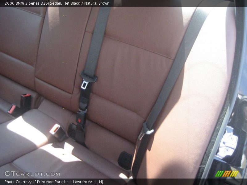 Jet Black / Natural Brown 2006 BMW 3 Series 325i Sedan