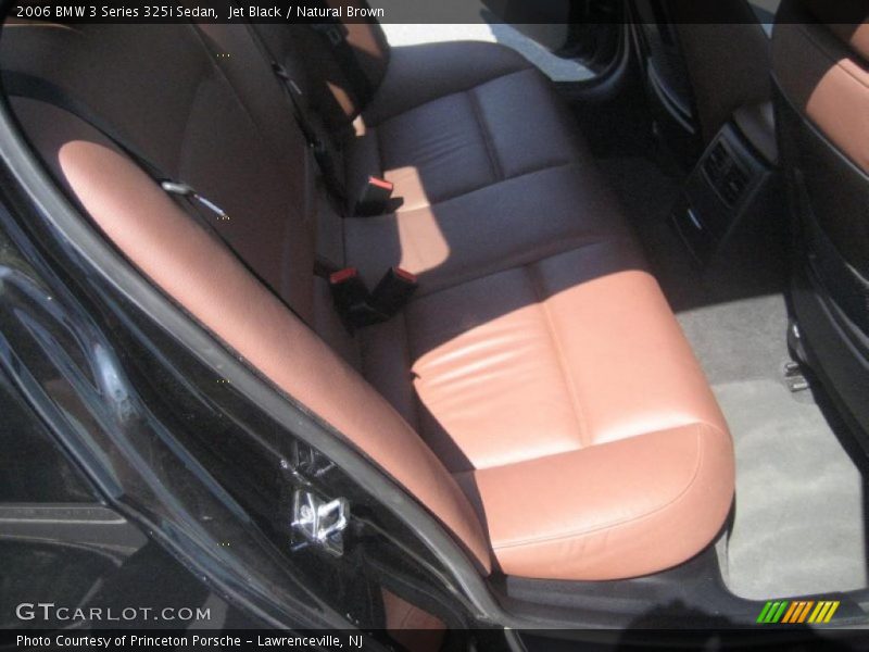 Jet Black / Natural Brown 2006 BMW 3 Series 325i Sedan