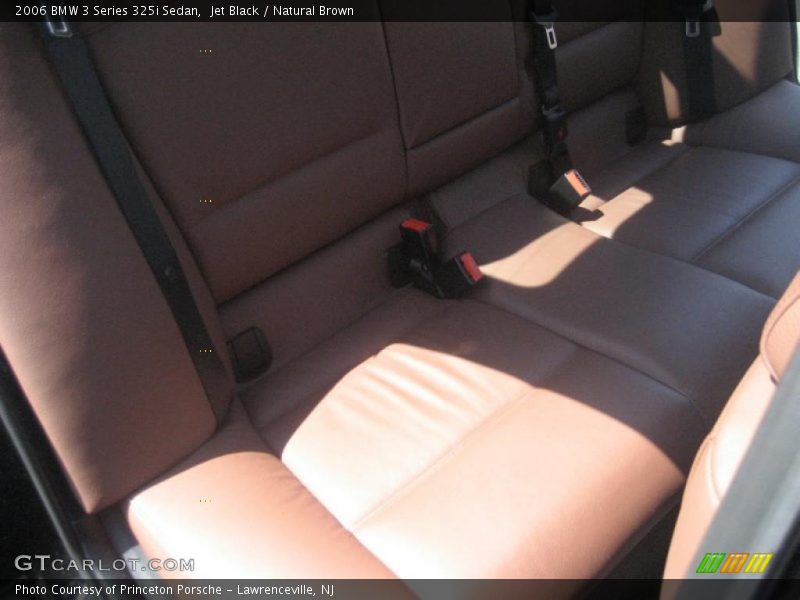 Jet Black / Natural Brown 2006 BMW 3 Series 325i Sedan