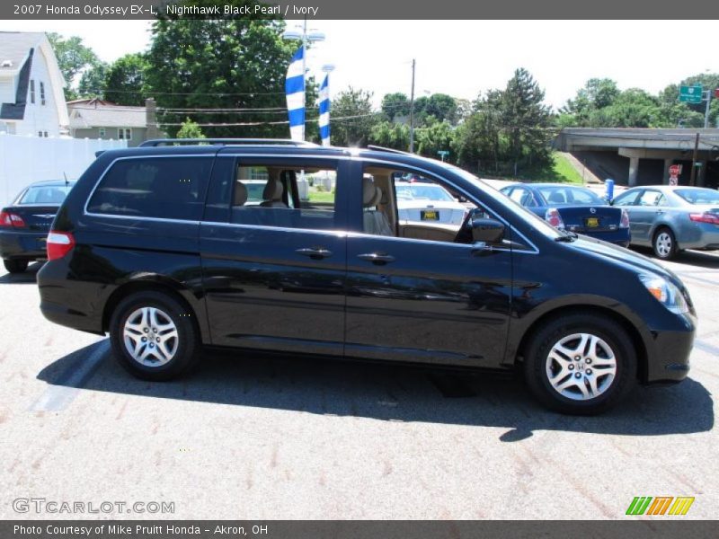 Nighthawk Black Pearl / Ivory 2007 Honda Odyssey EX-L