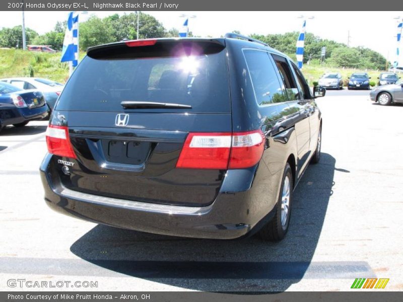 Nighthawk Black Pearl / Ivory 2007 Honda Odyssey EX-L
