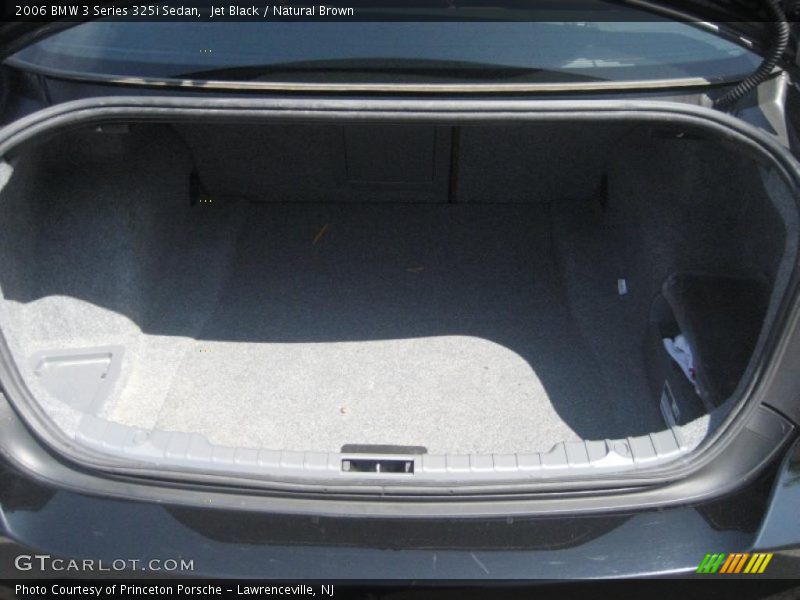 Jet Black / Natural Brown 2006 BMW 3 Series 325i Sedan