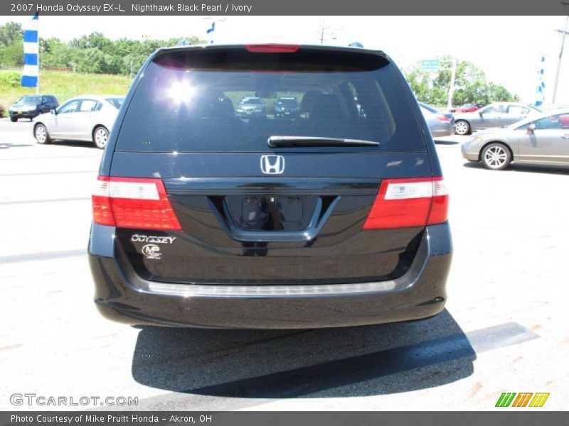 Nighthawk Black Pearl / Ivory 2007 Honda Odyssey EX-L