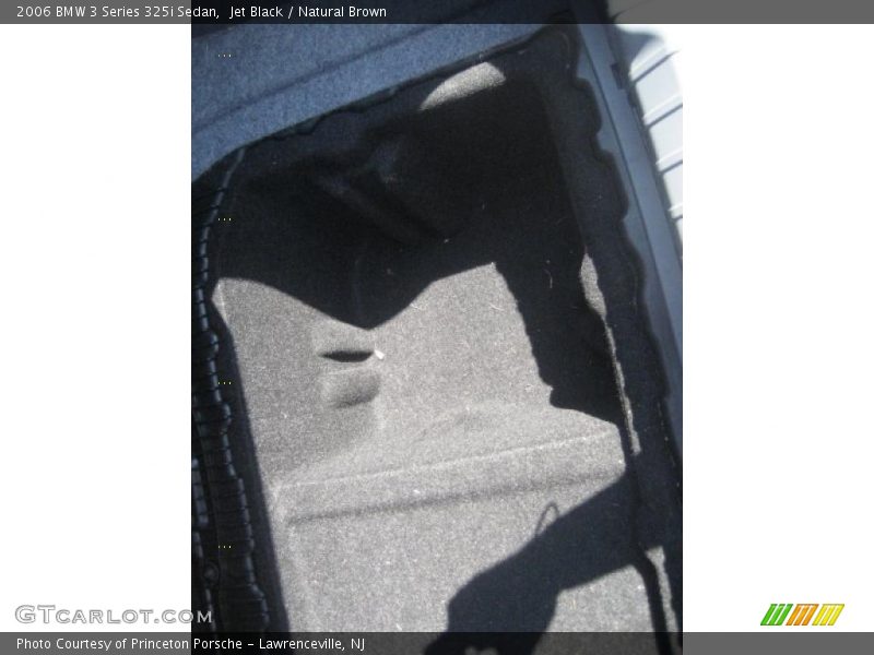 Jet Black / Natural Brown 2006 BMW 3 Series 325i Sedan