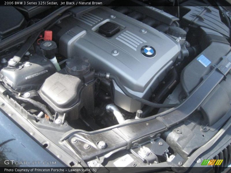 Jet Black / Natural Brown 2006 BMW 3 Series 325i Sedan