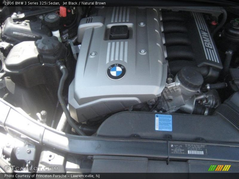 Jet Black / Natural Brown 2006 BMW 3 Series 325i Sedan