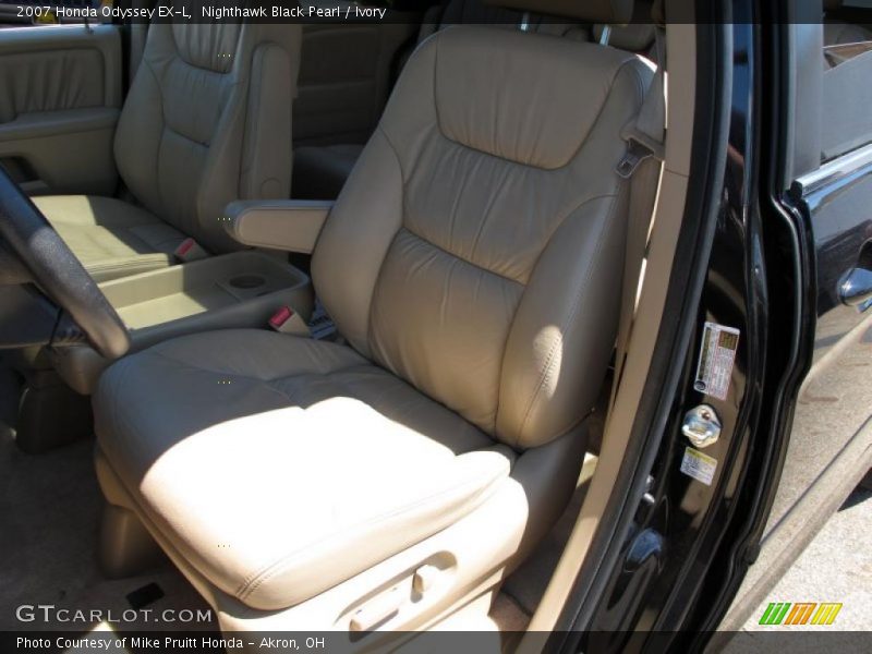 Nighthawk Black Pearl / Ivory 2007 Honda Odyssey EX-L