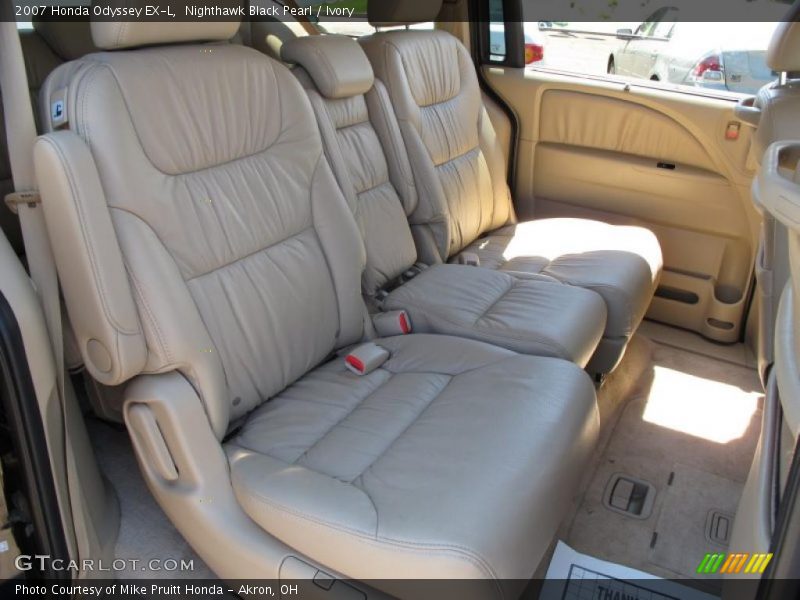 Nighthawk Black Pearl / Ivory 2007 Honda Odyssey EX-L