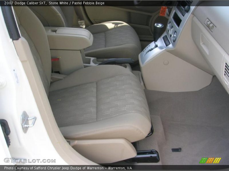 Stone White / Pastel Pebble Beige 2007 Dodge Caliber SXT