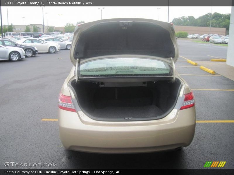 Sandy Beach Metallic / Ash 2011 Toyota Camry LE