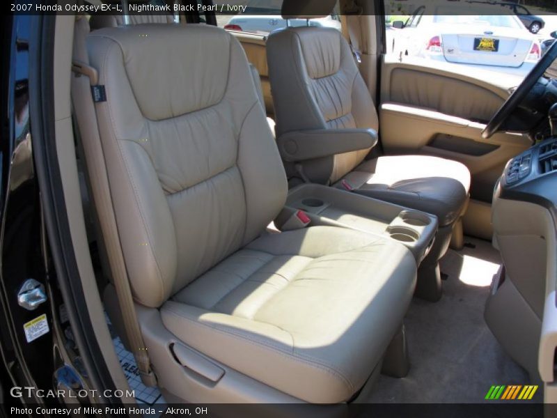 Nighthawk Black Pearl / Ivory 2007 Honda Odyssey EX-L