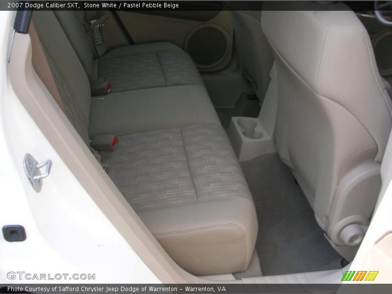 Stone White / Pastel Pebble Beige 2007 Dodge Caliber SXT