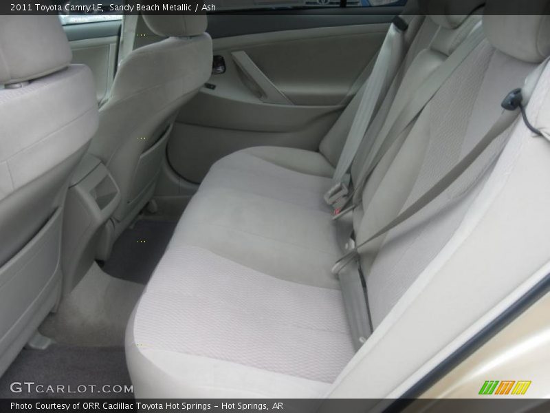 Sandy Beach Metallic / Ash 2011 Toyota Camry LE