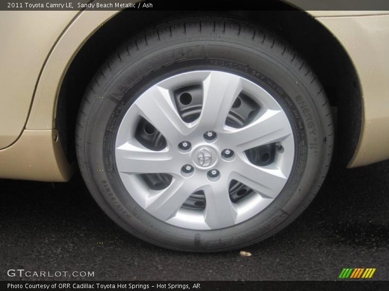 Sandy Beach Metallic / Ash 2011 Toyota Camry LE