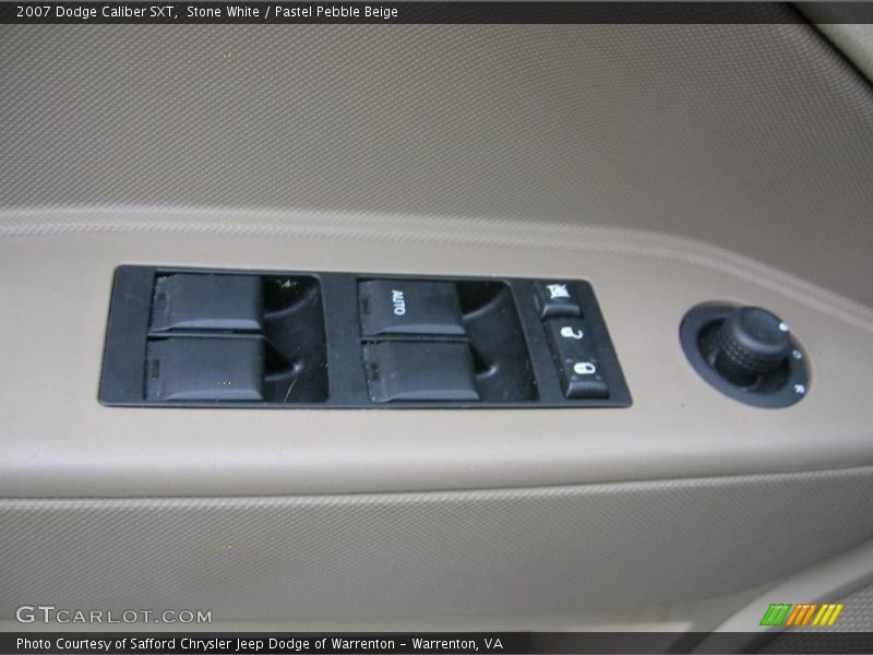 Stone White / Pastel Pebble Beige 2007 Dodge Caliber SXT