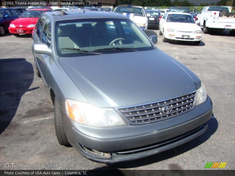 Silver Spruce Metallic / Stone 2003 Toyota Avalon XLS