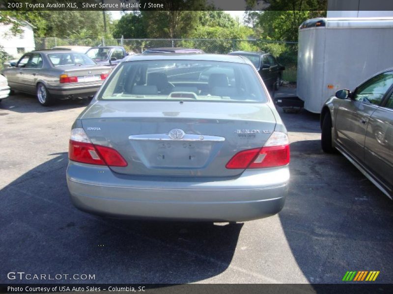 Silver Spruce Metallic / Stone 2003 Toyota Avalon XLS