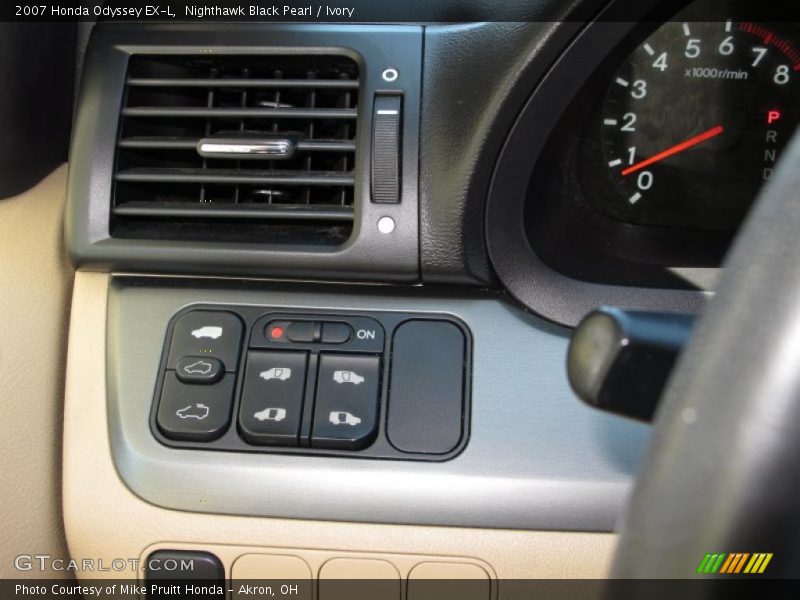 Nighthawk Black Pearl / Ivory 2007 Honda Odyssey EX-L