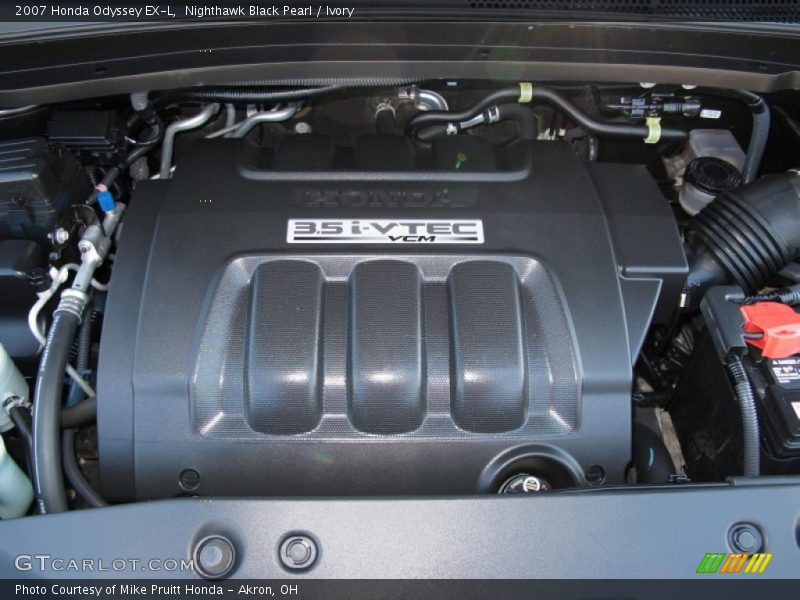 Nighthawk Black Pearl / Ivory 2007 Honda Odyssey EX-L