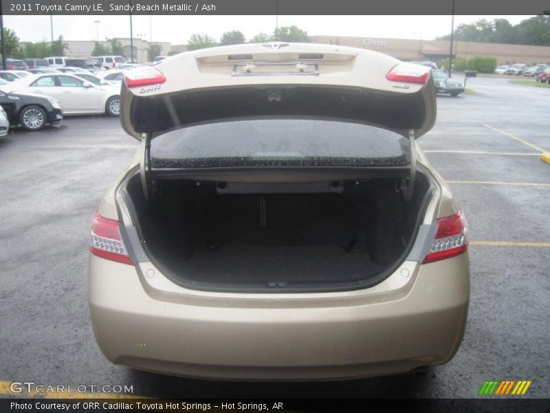 Sandy Beach Metallic / Ash 2011 Toyota Camry LE