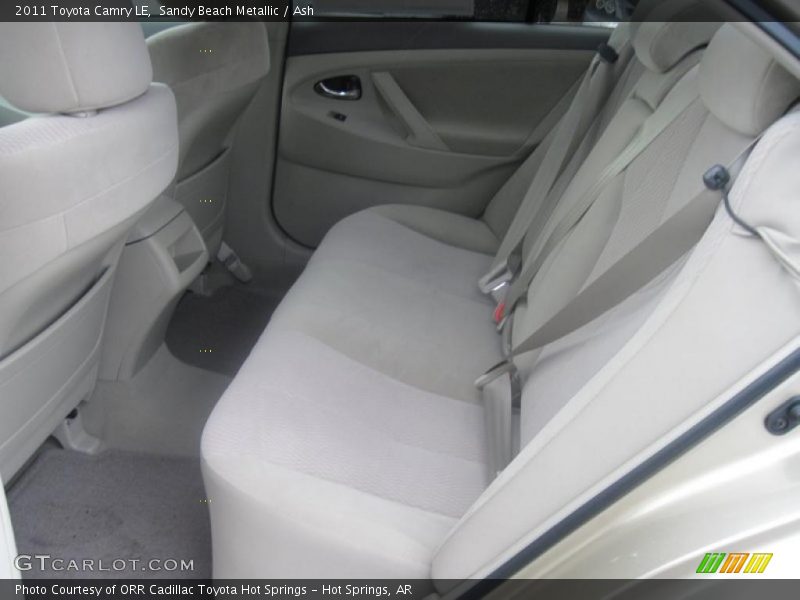 Sandy Beach Metallic / Ash 2011 Toyota Camry LE