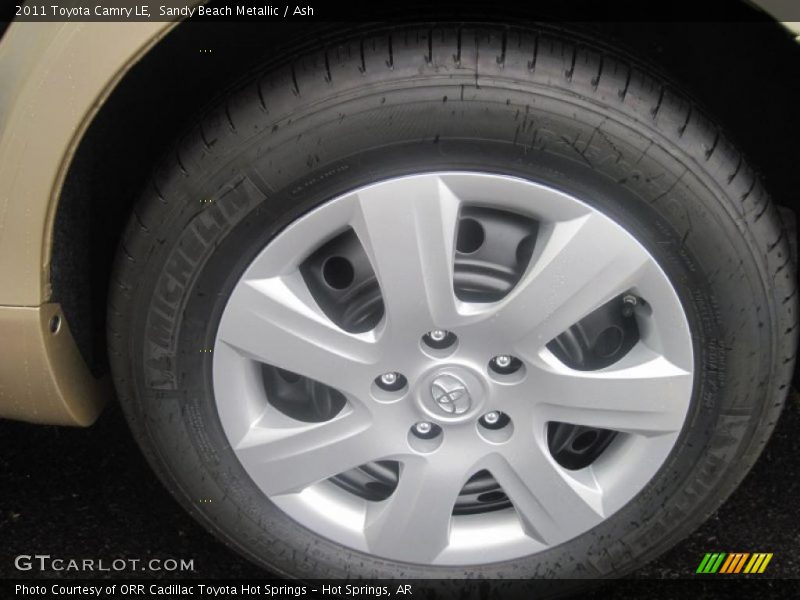 Sandy Beach Metallic / Ash 2011 Toyota Camry LE