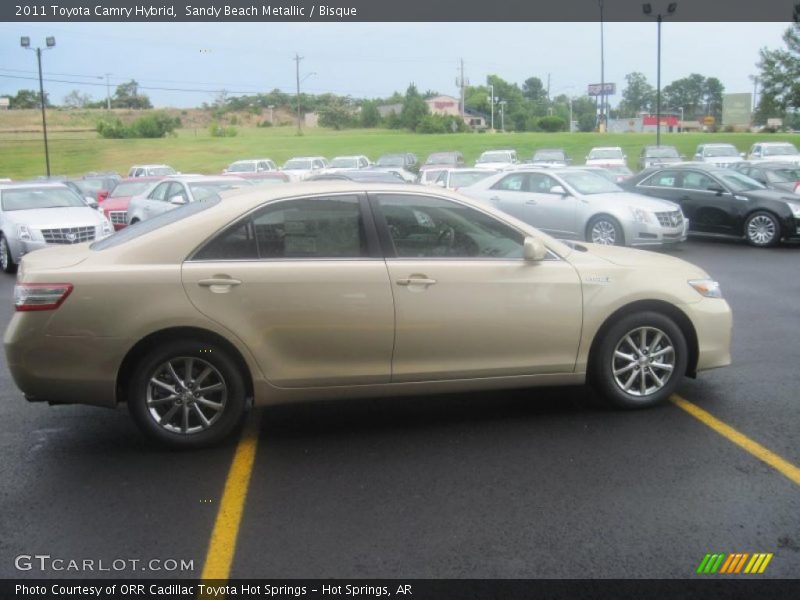 Sandy Beach Metallic / Bisque 2011 Toyota Camry Hybrid