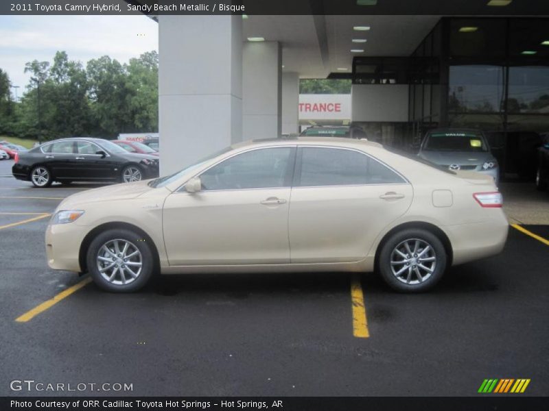 Sandy Beach Metallic / Bisque 2011 Toyota Camry Hybrid