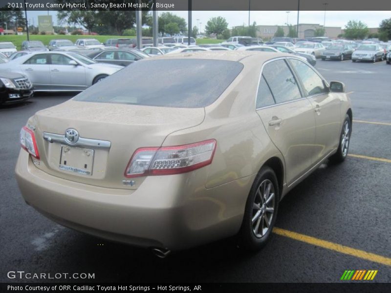 Sandy Beach Metallic / Bisque 2011 Toyota Camry Hybrid