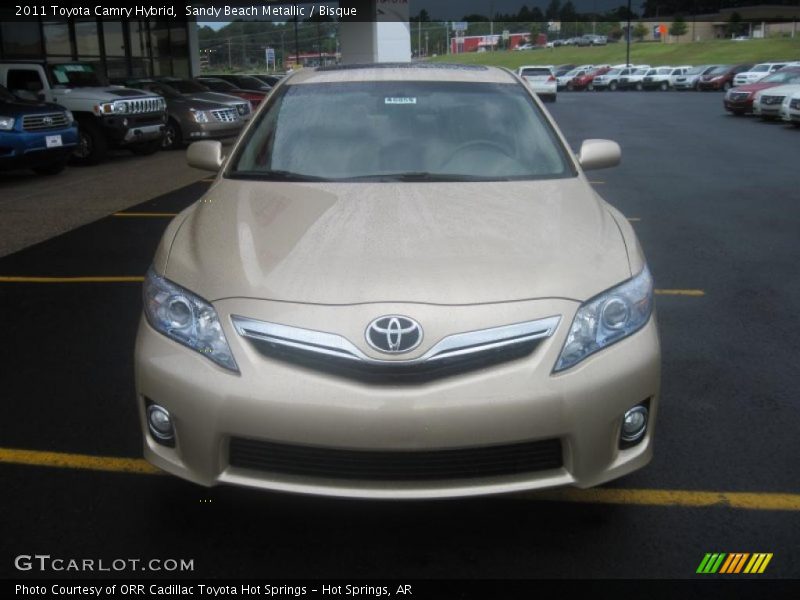 Sandy Beach Metallic / Bisque 2011 Toyota Camry Hybrid