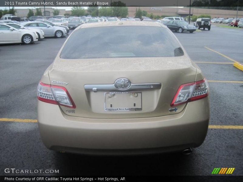Sandy Beach Metallic / Bisque 2011 Toyota Camry Hybrid