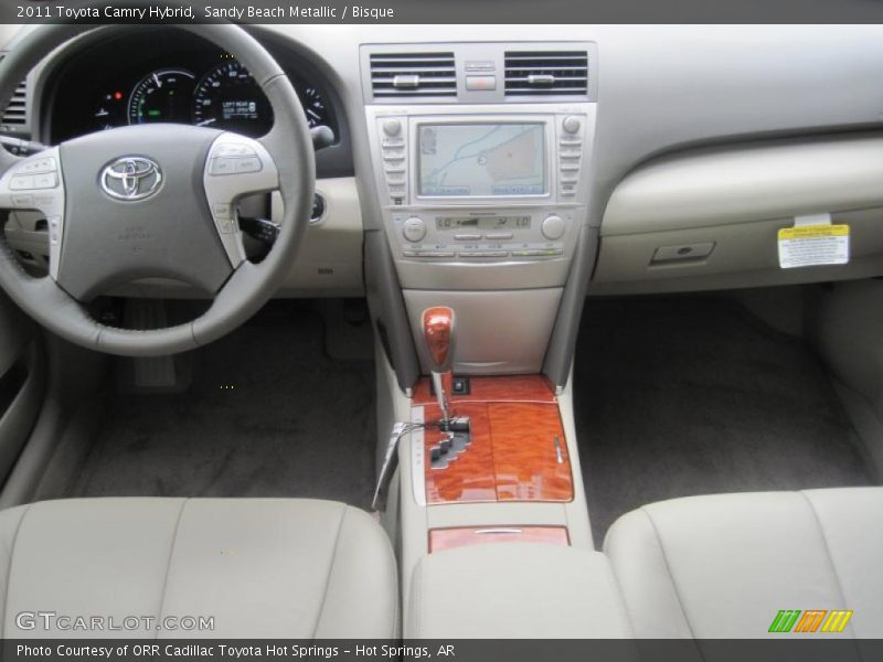 Sandy Beach Metallic / Bisque 2011 Toyota Camry Hybrid