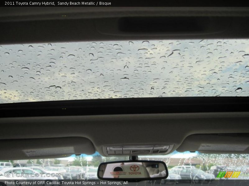 Sandy Beach Metallic / Bisque 2011 Toyota Camry Hybrid