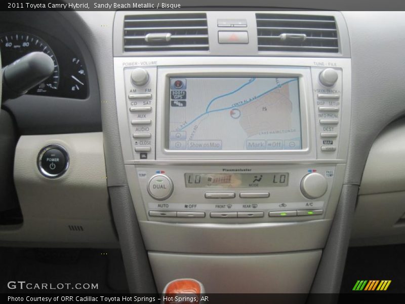 Sandy Beach Metallic / Bisque 2011 Toyota Camry Hybrid