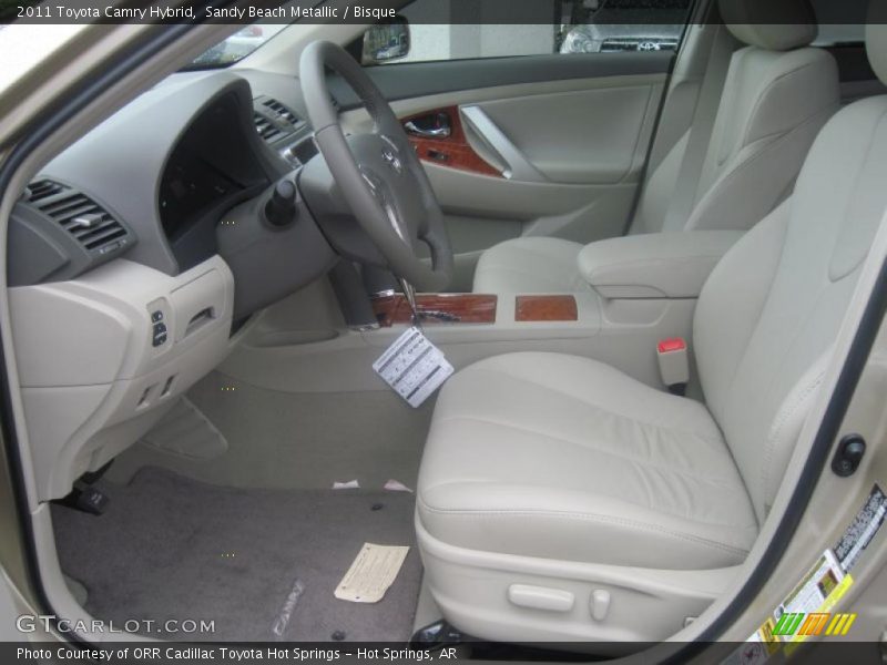 Sandy Beach Metallic / Bisque 2011 Toyota Camry Hybrid