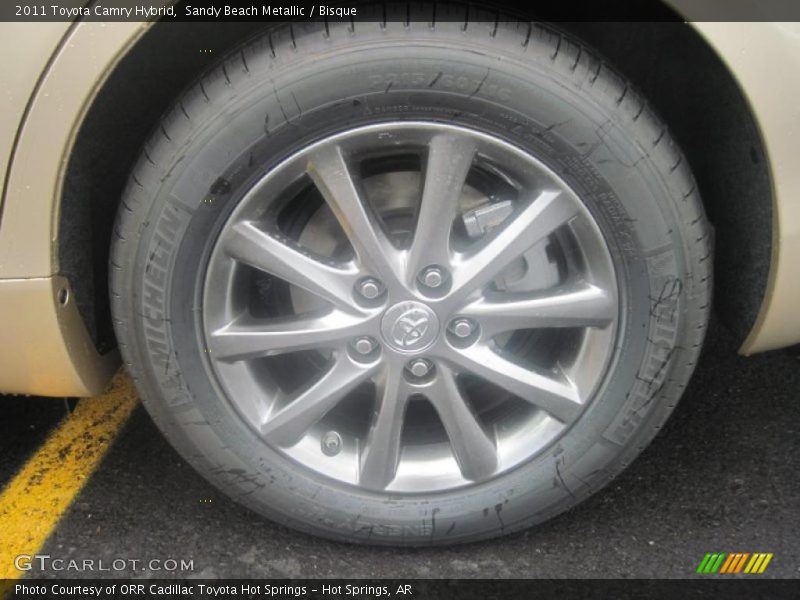 Sandy Beach Metallic / Bisque 2011 Toyota Camry Hybrid